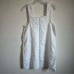 Madewell Embroidered Tank Mini Dress in Linen Size: 2, NWT Photo 10