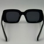 NWT YuJian Black Square Polarized Sunglasses Gender Neutral Photo 6