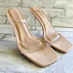 Azalea Wang Webster Nude Stiletto Strappy Ball Heel Sandal Sz 9 Photo 1