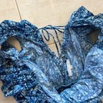 Love The Label Like New Layered Tiered Maxi Dress Sz XS Blue Photo 3