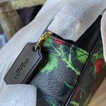 Coach Authentic Limited edition Snowwhite Leather/floral coated zip top Crosby Photo 9