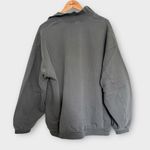 SKIMS Boyfriend Fleece Slouchy Half Zip Pullover – Slate Blue (NWT) Photo 9