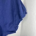 Karen Scott  Women's Navy Blouse with Button Detail Photo 4