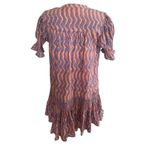 Oliphant Smocked Drop Mini Dress Sierra Blue M Size M Photo 2