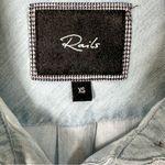 Rails Carter Lightning Bolt Ombré Chambray Button Down Shirt, EUC, Size XS Photo 6