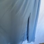 Azazie Alia dusty blue custom design formal bridesmaid dress spaghetti straps Photo 2