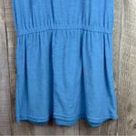 Capelli New York Small Racerback Blue Terry Cloth Drop Waist Dress Vinta… Photo 3