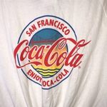 Coca-Cola  Womens Tie Front Graphics Tee Size Large Photo 1
