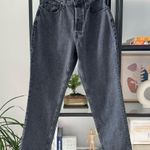 Everlane The Curvy ’90s Cheeky Washed Black Straight Leg High Rise Jean 28 Ankle Photo 1