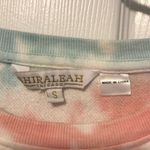 Shiraleah Cali Pastel Multicolor Tie Dye Relaxed Fit Long Sleeve Sweatshirt S Photo 3