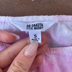 ZARA BB Dakota X Steve Madden Sweet and Chic Bon Bon Pink tie-dye ruffle mini dress sz s Photo 4