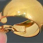 Monet Vintage Gold-tone Hoop Huggie Clip On Earrings 10g Photo 10