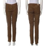 Ralph Lauren Western Skinny Leg Waxed Embroidered Pants NEW Photo 1