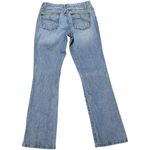 Cruel Girl Relaxed Low Rise Bootcut Split Hem Jeans Light Wash 3 Regular Photo 3