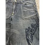 Akademiks Vintage Akdmks‎ Jeans Women's 31 Embroidered Pocket Denim Bootcut Flare Y2K Photo 6