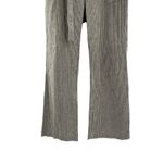 Sundance  Rory High Waisted Striped Wide Leg Linen Pants Trousers with Belt 4 Photo 6