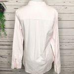 Vineyard Vines Pink & White Relaxed Oxford Button Up Shirt Women’s Size 0 XS Photo 6