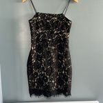 Lulus  Keep It Social Lace Bodycon Mini Dress Photo 2