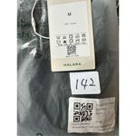 Halara Size M Backless Crisscross Adjustable Strap Shirred Plicated Flowy Mini Linen-Fe Photo 6