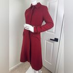 Max Mara  Red Wool Coat Photo 2