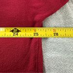 Madewell  Women’s Du Jour Red Long Sleeve V-Neck XL Photo 4