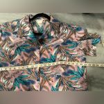 VTG 80s Lauren Lee Under the Sea Ocean Pastel Short Sleeve Button Down Size 12 Purple Photo 6