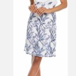 Adrianna Papell  Leaf Embroidered Sheath Mini Dress Size 16 Photo 2