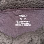 Aerie Women’s Fleece Button Up Pullover with Stand Up Collar, Size XS Photo 7