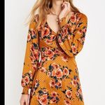 Free People  Morning Light Floral Retro Printed Long Sleeve Mini Dress Size 2 Photo 1