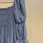 Melrose and Market NWOT  Blue and White Patterned Dress Photo 2