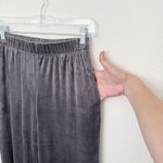 Soma [] Galaxy Gray Velvety Rib Wide Leg Pants NWT Lounge Comfortable Sleep Sz XS Photo 2