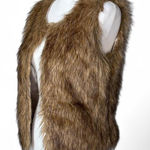 Arden B Y2K  Penny Lane Faux Fur Vest Photo 0