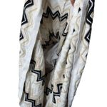 Vintage Scoop Y2K Chevron Print Sleeveless Sweater Dress Size XXL Tan Photo 9