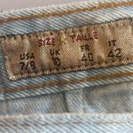 EXPRESS VINTAGE 90s  Women’s‎ High Waisted Tapered Mom Jean Light Wash Size 7/8 Photo 14