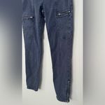 Lila Ryan Ida Cargo Skinny Jeans Zip Pocket Zip Ankle 90s Y2K Utility 10 Photo 1