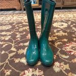 UGG Women  Green Rain Boots Photo 2
