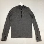 Fabletics  Gray Laila Seamless Half Zip Pullover Athletic Top Photo 0