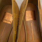 Dolce Vita Leather Tan Loafer with Bronze tip size 8M Photo 4