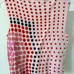 Miss Sixty Pink Y2K Polka Dot Top Photo 3