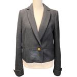 ZARA Trafaluc textured short sturdy blazer jacket size small Photo 9