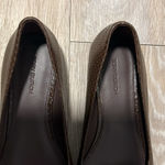 Tory Burch (NWOT) Georgia Snakeskin Ballet Flat, Chocolate Brown, Size 6.5 Photo 3