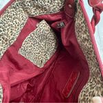 Relic  Cherry Red Y2K Faux Leather Hobo Quilted Pocket Silver Accent Shoulder Bag Photo 11