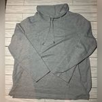 st. john's bay St John’s Bay Gray Pullover Drawstring Hoodie Sweatshirt Photo 0