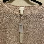 Chico's  Sequin Shine Maya Pullover Sweater In Soft Orchid Size 2 (L) NEW Photo 1