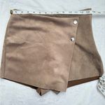 Haute Monde Asymmetrical Tan Skirt Photo 3