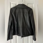 Elizabeth and James  Kohl's Women's Faux Leather
Moto Jacket Black Size S Photo 1