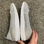 Easy Spirit Glitz Skimmer Silver Fabric slide on shoes 10W Photo 3