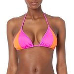 Body Glove NWT Dita Triangle Slider Bikini Top - Flamingo Pink - S Photo 0