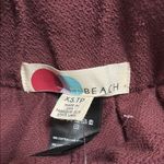 FP Beach Free People Beach Maroon Cropped Gaucho Pants Size XS NWT‎ Photo 5