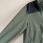 Marmot ✨  Men’s Green Zip Up Sweatshirt Medium Photo 4